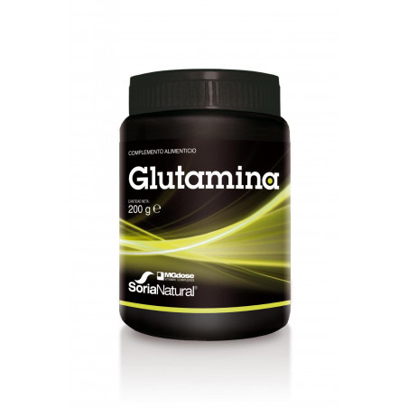 Comprar GLUTAMINA 200 G MGDOSE SORIA NATURAL online - Coliseum