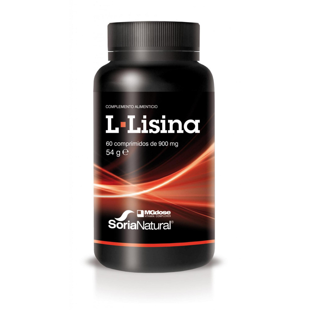 Comprar LISINA 500 MG 60 COMP MGDOSE SORIA NATURAL online - Coliseum