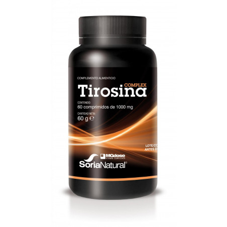 Comprar TIROSINA COMPLEX 60 COMP MGDOSE SORIA NATURAL online