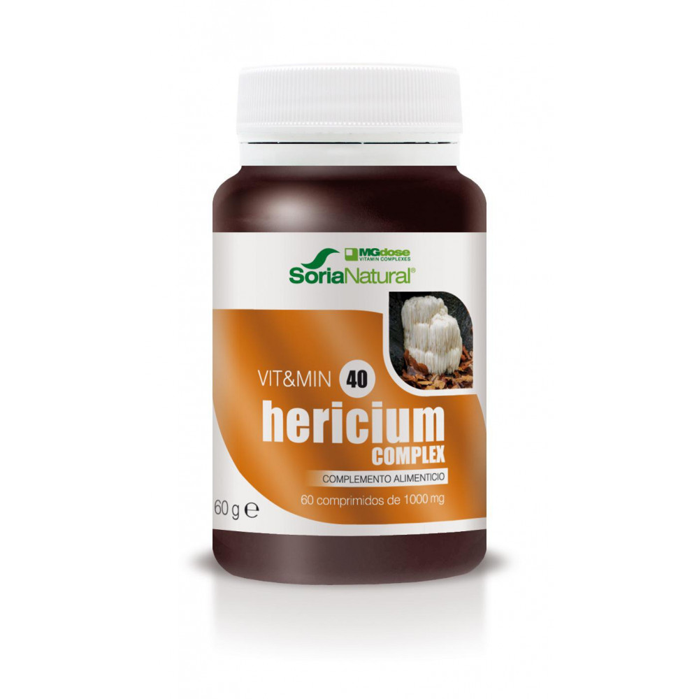 Comprar online HERICIUM COMPLEX 60 COMP MGDOSE SORIA NATURAL