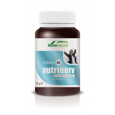 Comprar online NUTRINERV 60 CAP MGDOSE SORIA NATURAL - Coliseum