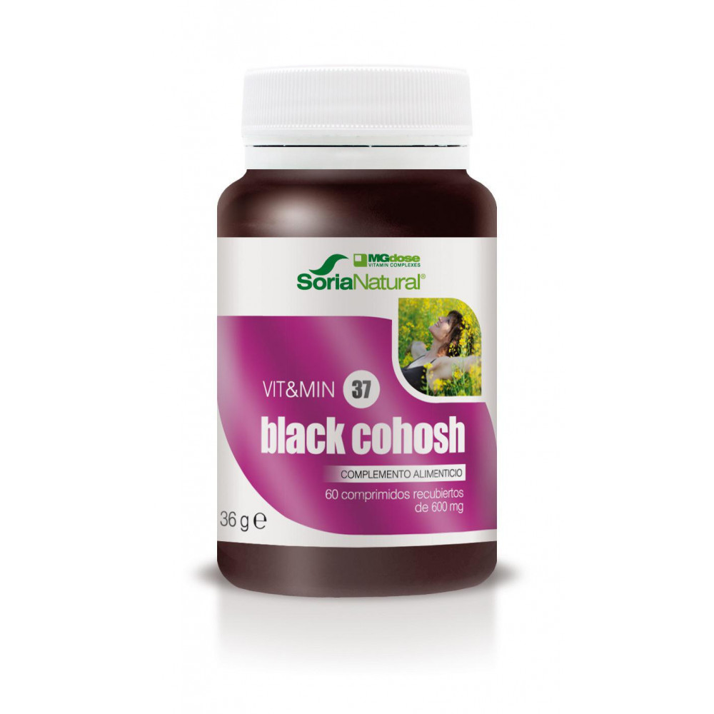 BLACK COHOSH (CIMIFUGA CIMICIFUGA) 30 COMP MGDOSE SORIA NATURAL