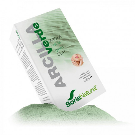 Comprar online ARCILLA VERDE 250 G SORIA NATURAL - Farmacia Coliseum