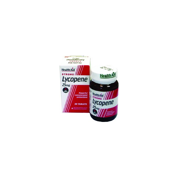 Comprar LICOPENO 25 MG 30 TABL HEALTH AID NUTRINAT online - Coliseum
