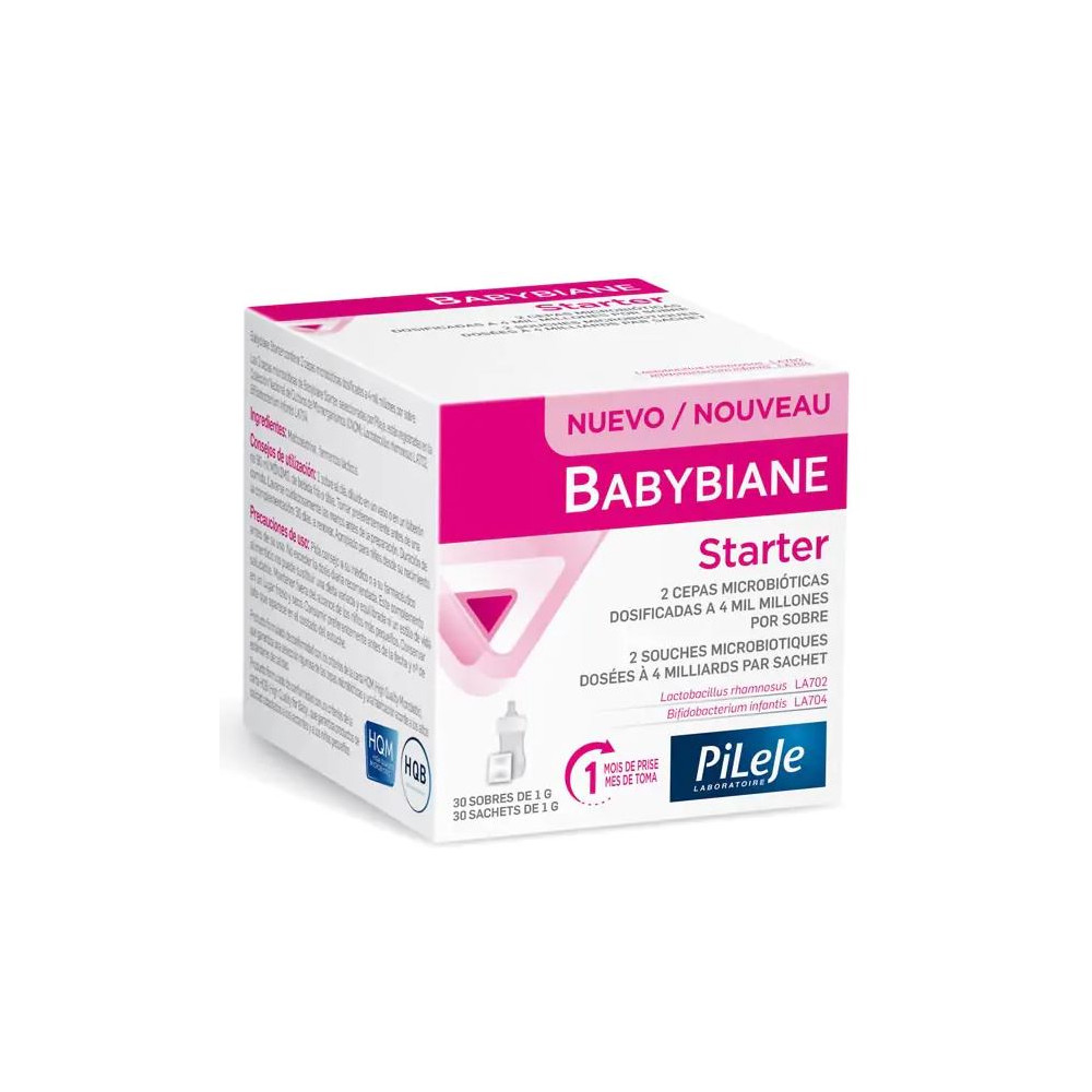 Comprar BABYBIANE STARTER 30 SOBRES PILEJE online - Farmacia Coliseum