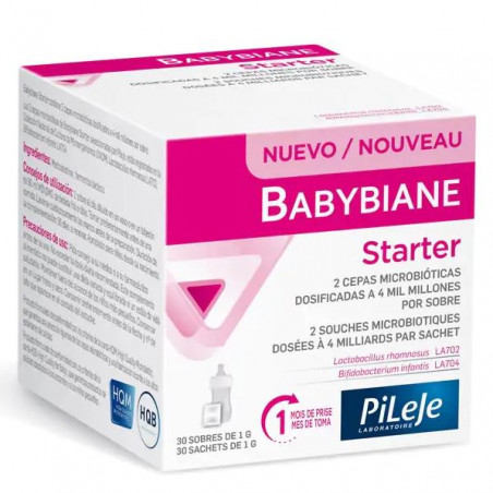 Comprar BABYBIANE STARTER 30 SOBRES PILEJE online - Farmacia Coliseum