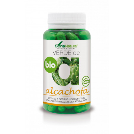 Comprar VERDE DE ALCACHOFERA 80 CAP SORIA NATURAL online - Coliseum