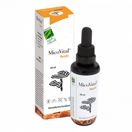 Comprar REISHI MICOVITAL 50 ML CIEN POR CIEN NATURAL online - Farmacia Coliseum