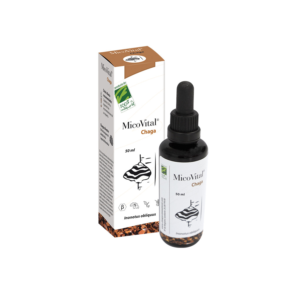 Comprar online CHAGA MICOVITAL 50 ML CIEN POR CIEN NATURAL - Farmacia Coliseum