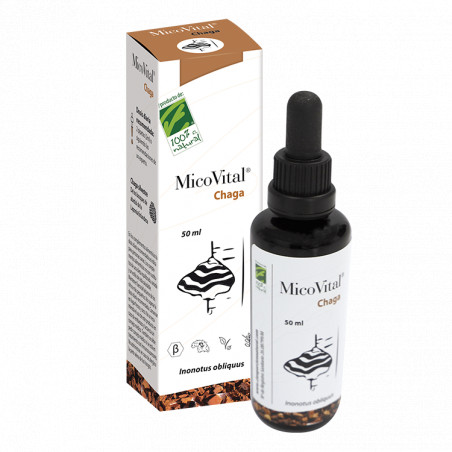 Comprar online CHAGA MICOVITAL 50 ML CIEN POR CIEN NATURAL - Farmacia Coliseum