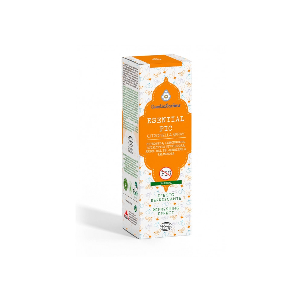 Comprar ESENTIAL PIC CITRONELLA SPRAY ECO 100 ML ESENTIAL AROMS INTERSA online - Farmacia Coliseum