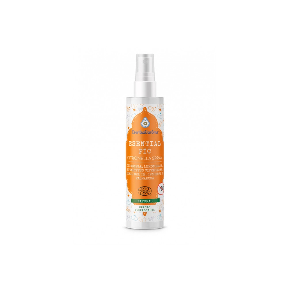 Comprar ESENTIAL PIC CITRONELLA SPRAY ECO 100 ML ESENTIAL AROMS INTERSA online - Farmacia Coliseum