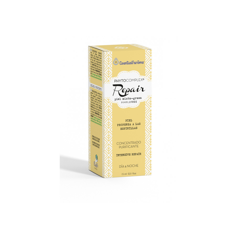 Comprar online PHYTOCOMPLEX PIEL MIXTA GRASA SERUM REGULADOR 100% NATURAL 15 ML ESENTIAL AROMS INTERSA - Farmacia Coliseum
