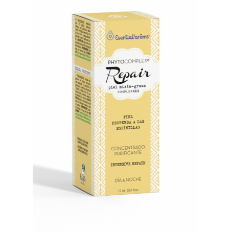 Comprar online PHYTOCOMPLEX PIEL MIXTA GRASA SERUM REGULADOR 100% NATURAL 15 ML ESENTIAL AROMS INTERSA - Farmacia Coliseum