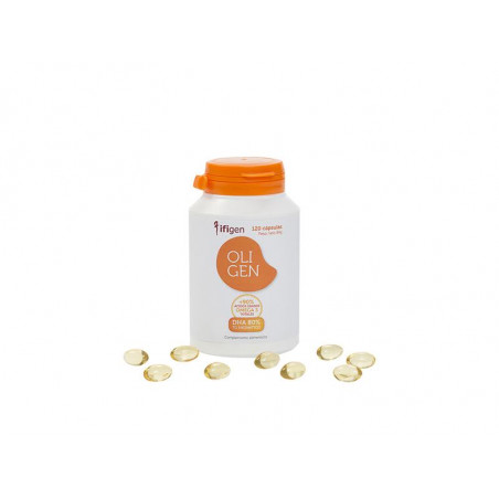 Comprar OLIGEN DHA 80% 120 PERLAS IFIGEN online - Farmacia Coliseum
