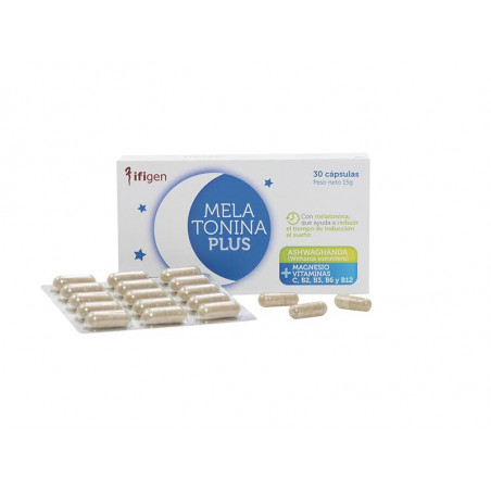 Comprar online MELATONINA PLUS  1 MG 30 CAPS IFIGEN - Coliseum