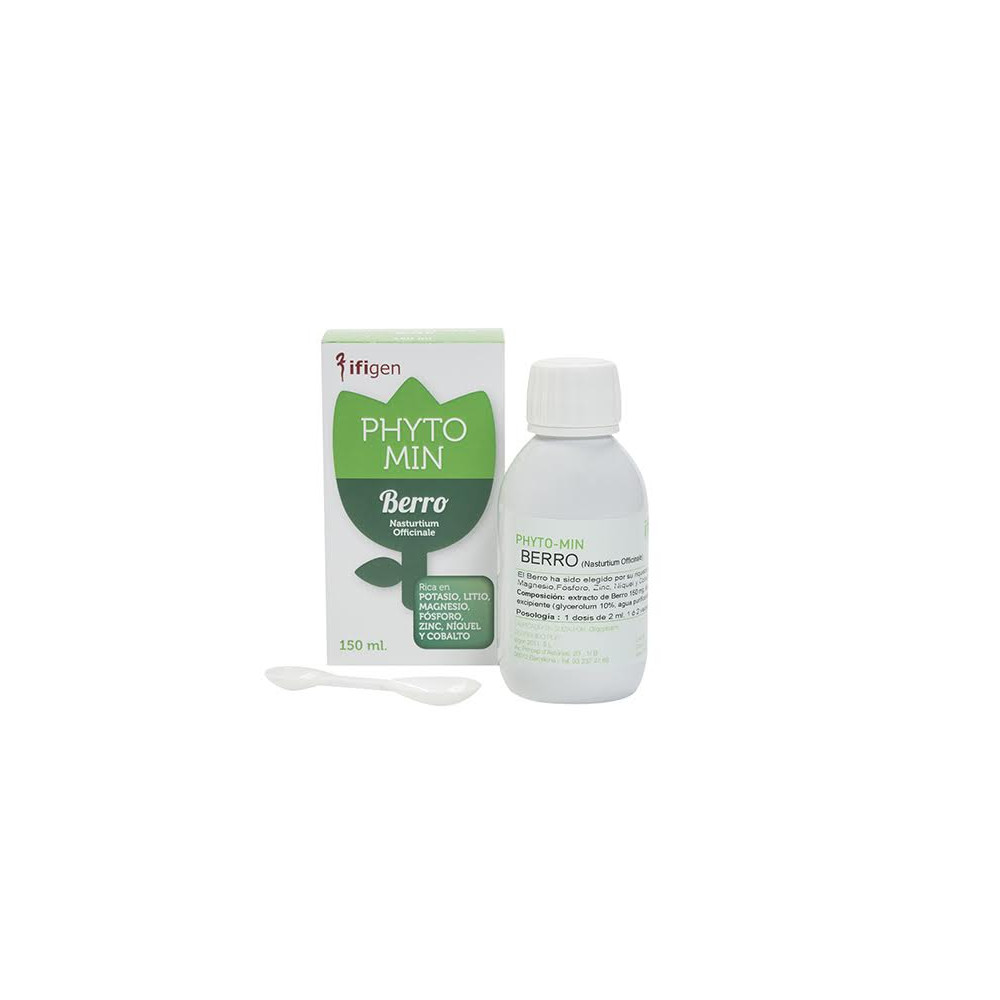 Comprar PHYTOMIN BERRO 150 CC IFIGEN online - Farmacia Coliseum