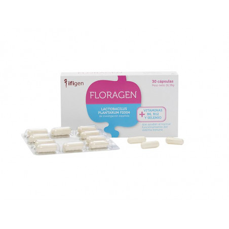 Comprar FLORAGEN  (LACTOBACILLUS PLANTARUM) 500 MG 30 CAPS IFIGEN