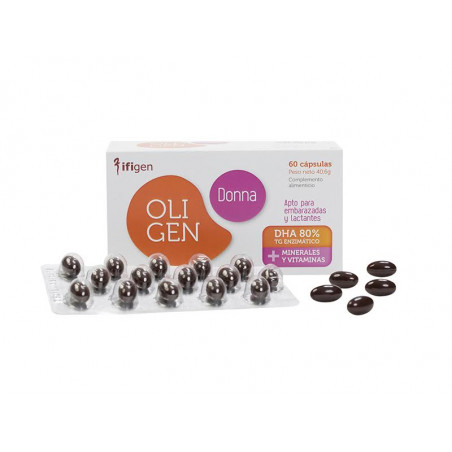 Comprar OLIGEN DONNA 60 CAP IFIGEN online - Farmacia Coliseum