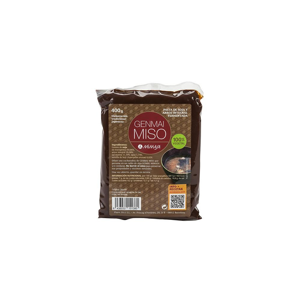 Comprar GENMAI MISO 400GR MIMASA online - Farmacia Coliseum