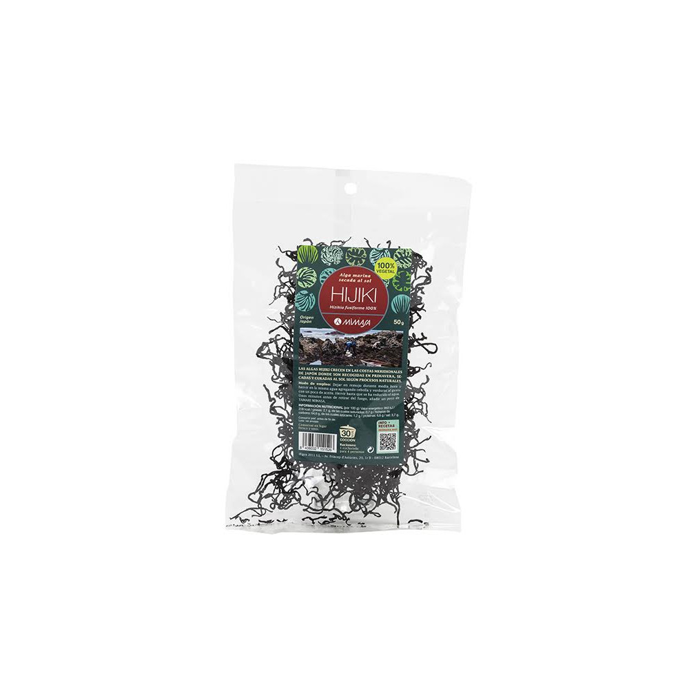 Comprar online HIJIKI ALGA 50 G MIMASA - Farmacia Coliseum
