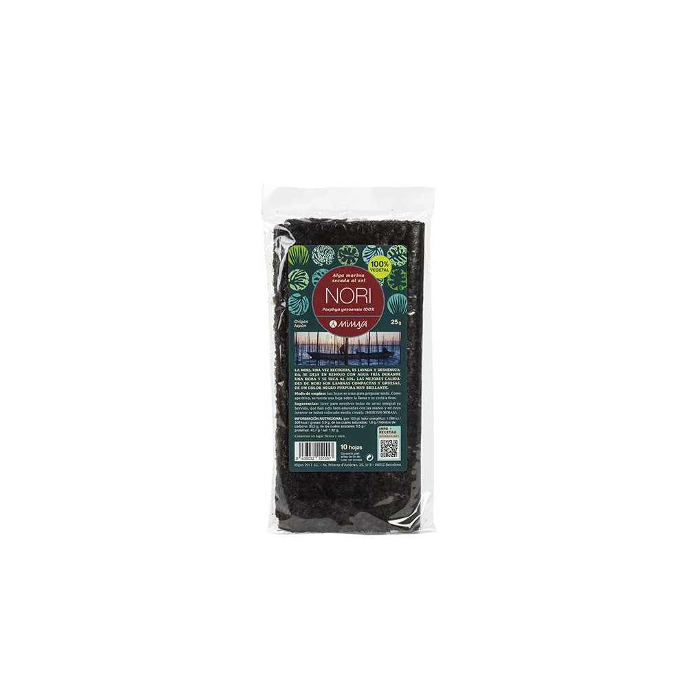 Comprar NORI ALGA 25 G MIMASA online - Farmacia Coliseum
