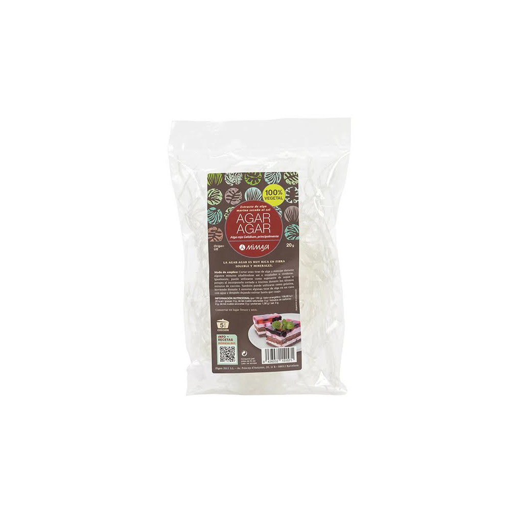 Comprar online AGAR AGAR 20 G MIMASA - Farmacia Coliseum