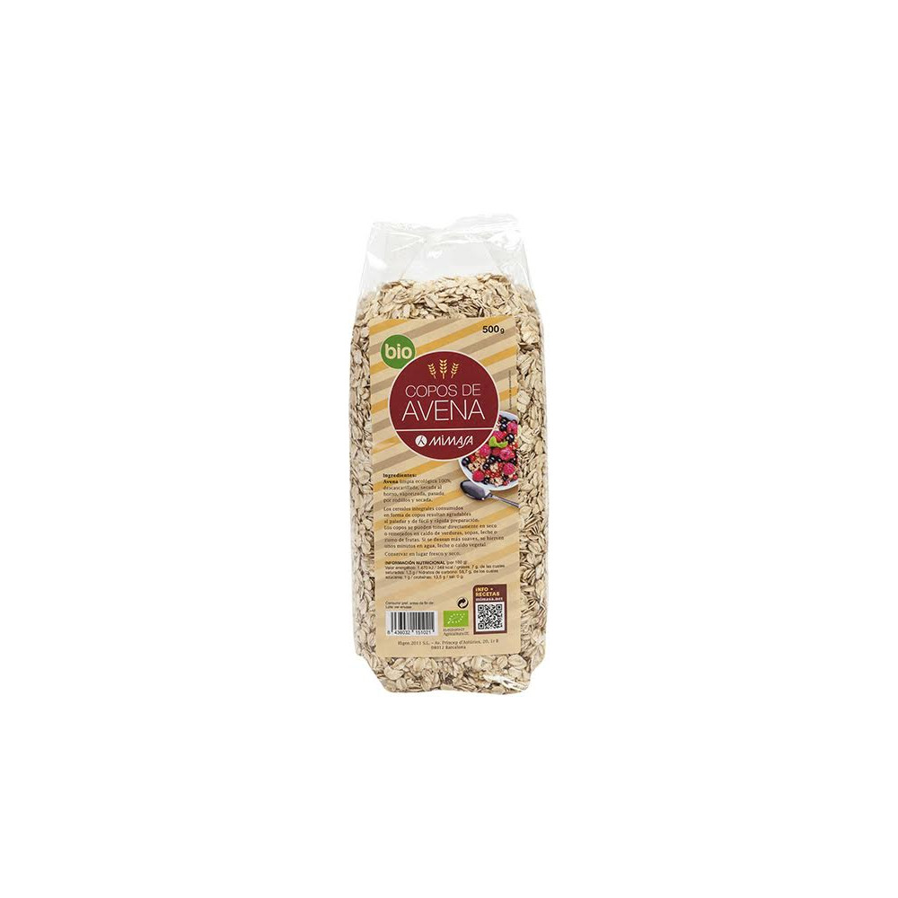 Comprar COPOS DE AVENA 500 GR MIMASA IFIGEN online - Farmacia Coliseum