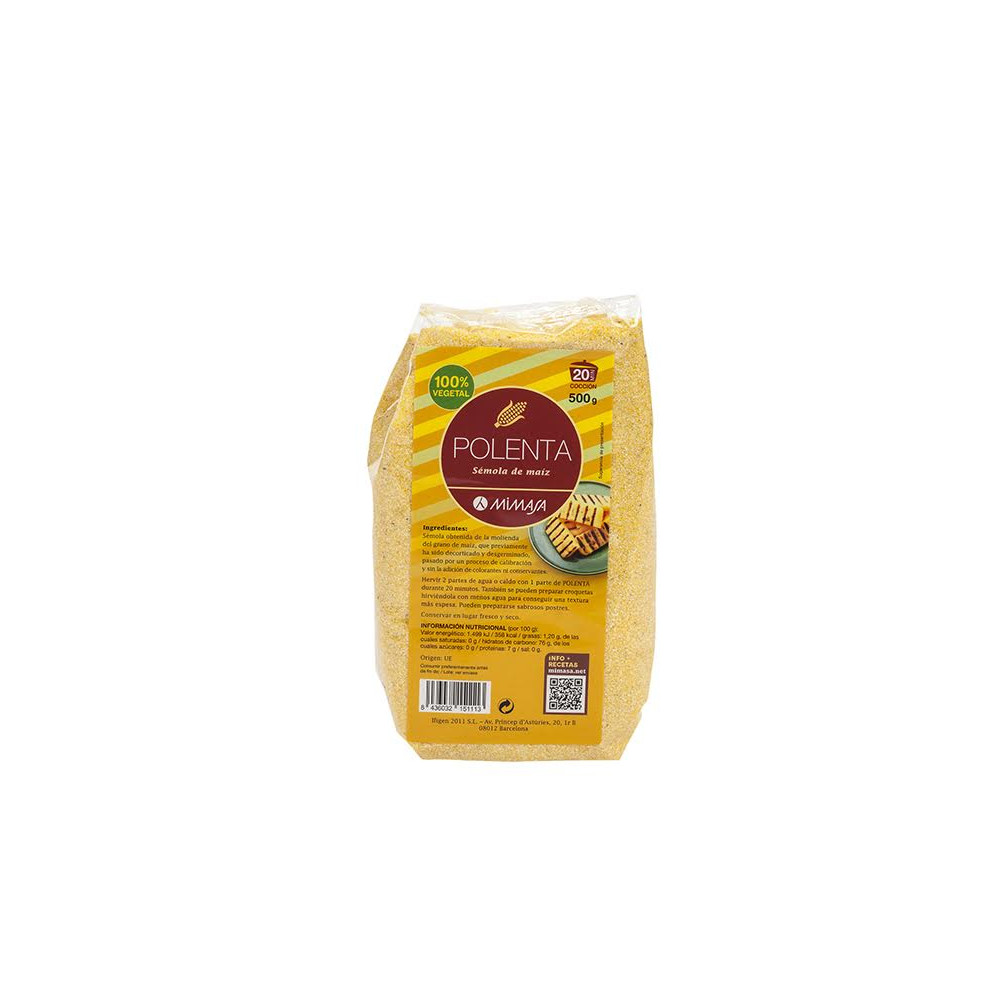 Comprar POLENTA 500 GR MIMASA IFIGEN online - Farmacia Coliseum