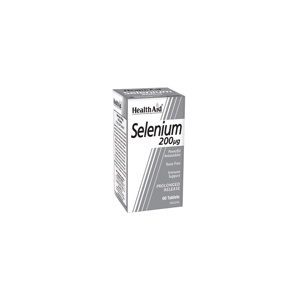 Comprar SELENIO 200 MCG 60 COMP HEALTH AID  online - Farmacia Coliseum