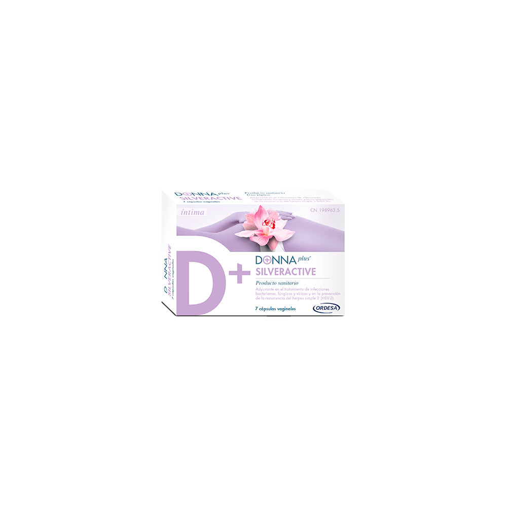 Comprar DONNAPLUS SILVERACTIVE 7 CAPS VAGINALES online - Coliseum