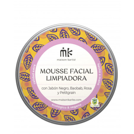 Comprar MOUSSE FACIAL LIMPIADORA (MORINGA,PETITGRAIN,ROSA) 100 ML MAISON KARITE online
