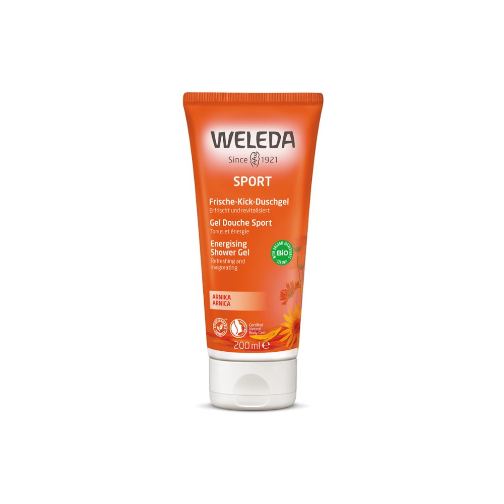 Comprar online WELEDA GEL DE DUCHA ARNICA SPORT  200 ML - Coliseum
