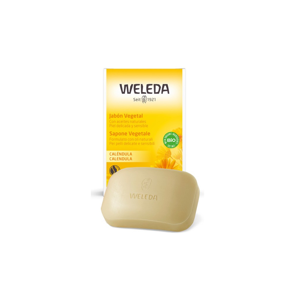 Comprar WELEDA CALENDULA JABON 100 GR online - Farmacia Coliseum