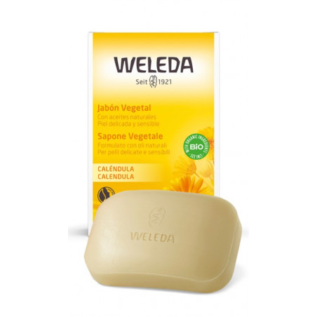 Comprar WELEDA CALENDULA JABON 100 GR online - Farmacia Coliseum
