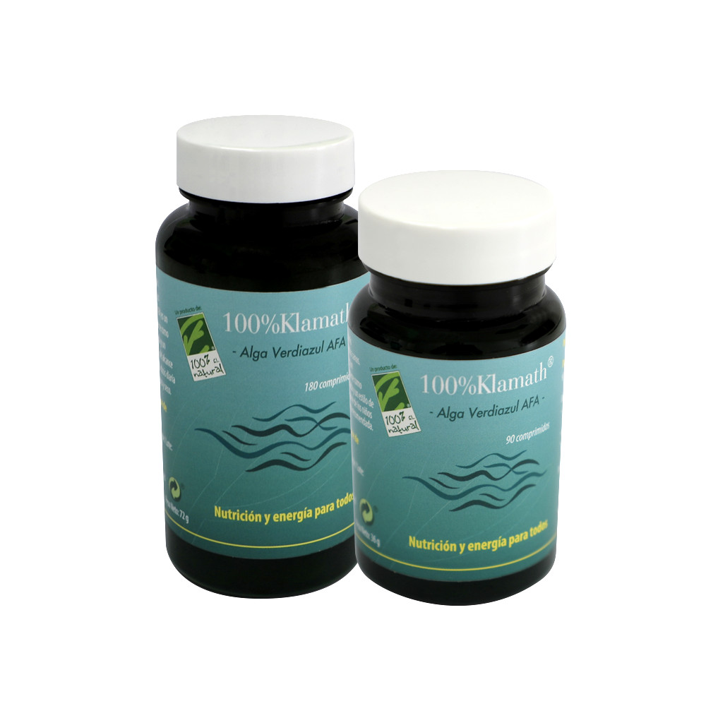 Comprar ALGAS AFA VERDIAZULES KLAMATH 90 COMP CIEN POR CIEN NATURAL
