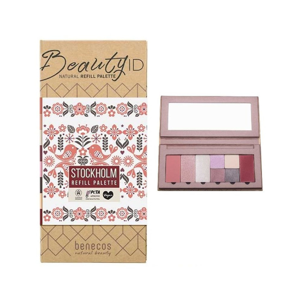 Comprar online PALETA BEAUTY ID STOCKHOLM 18G VEGAN  BENECOS - Farmacia Coliseum
