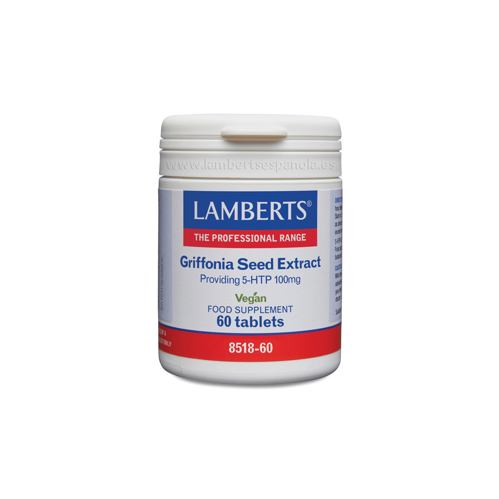Comprar GRIFONIA 5HTP 100 MG 60 COMP LAMBERTS online - Coliseum