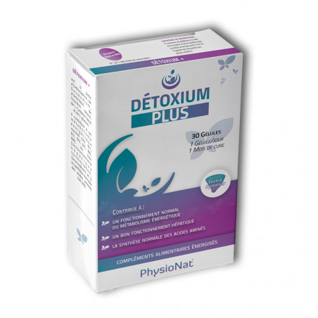 Comprar online DETOXIUM 30 CAP PHYSIONAT - Farmacia Coliseum