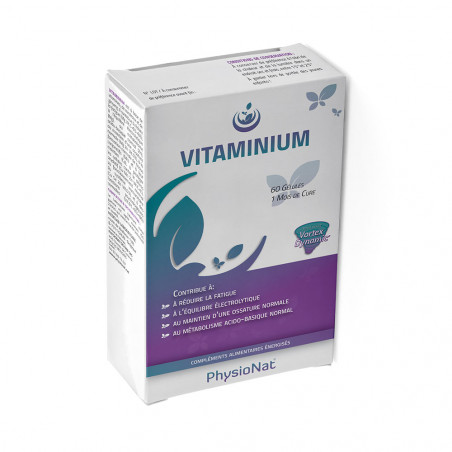 Comprar VITAMINIUM 60 CAP PHYSIONAT online - Farmacia Coliseum