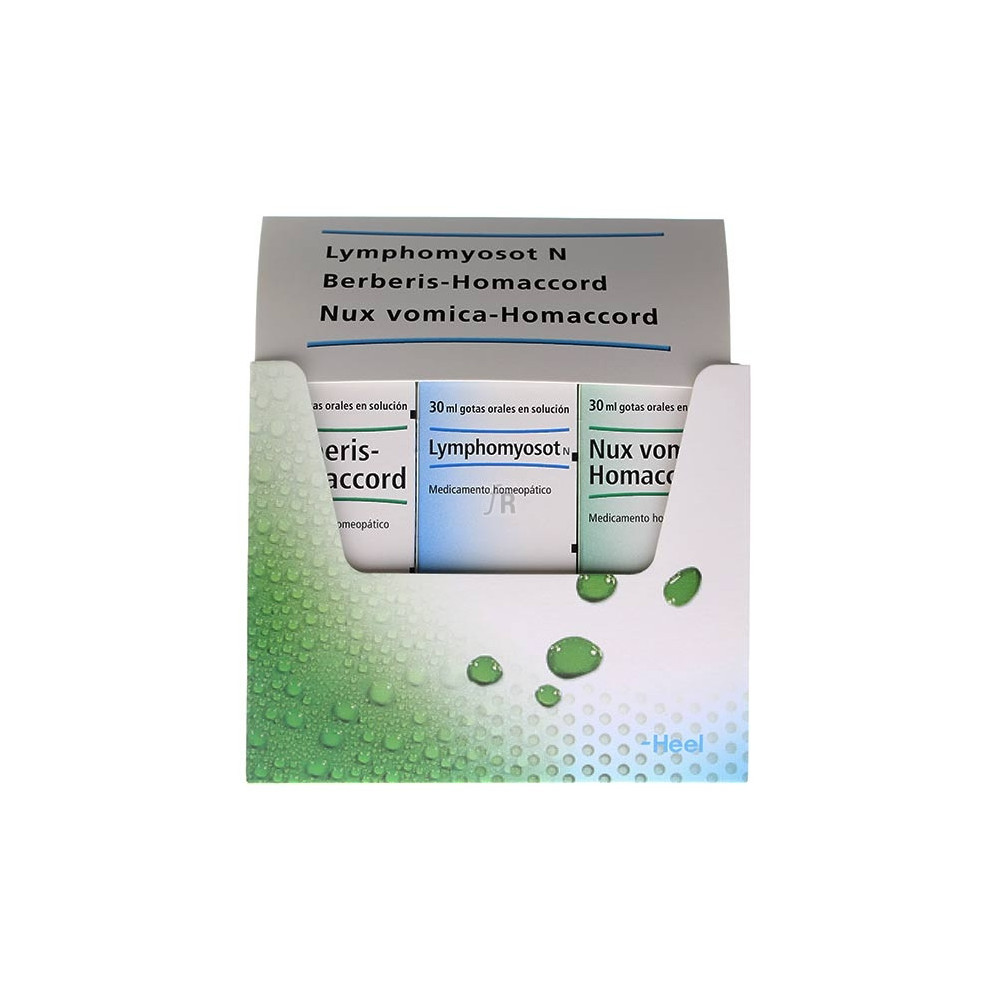 Comprar KIT DETOX LYMPHOMYOSOT + NUX VOMICA + BERBERIS 30ML HEEL