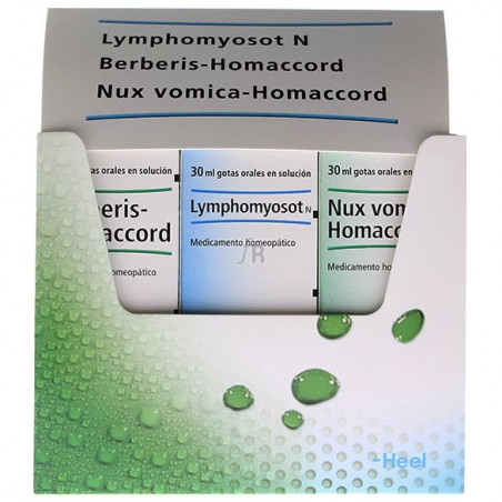 Comprar KIT DETOX LYMPHOMYOSOT + NUX VOMICA + BERBERIS 30ML HEEL
