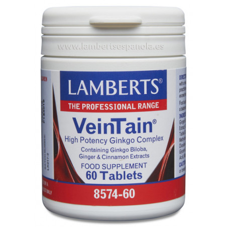 Comprar VEIN TAIN 60 COMP LAMBERTS online - Farmacia Coliseum