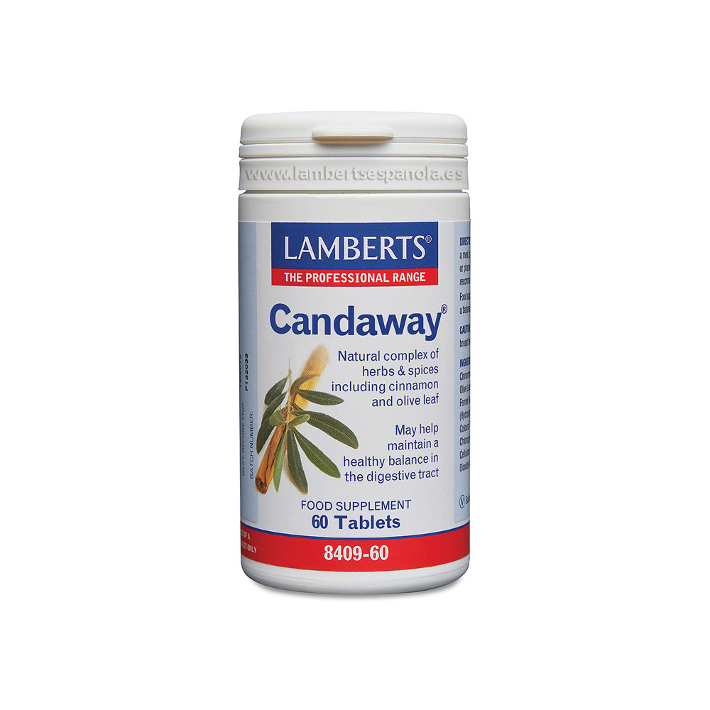 Comprar CANDAWAY 60 COMP LAMBERTS online - Farmacia Coliseum
