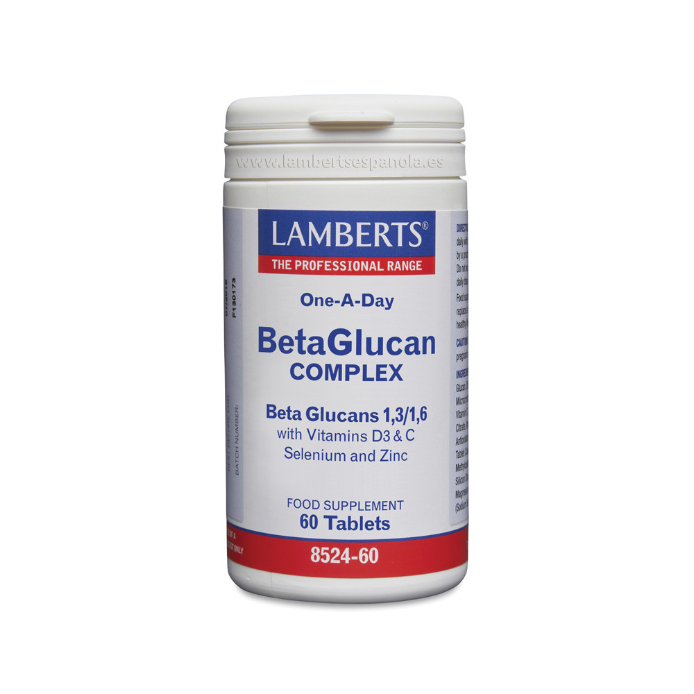 Comprar online COMPLEJO BETAGLUCANOS 60 COMP LAMBERTS - Coliseum