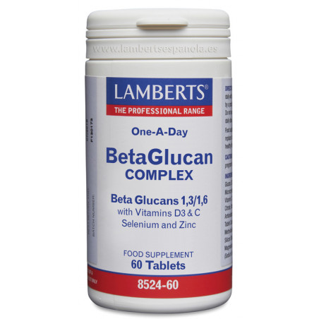 Comprar online COMPLEJO BETAGLUCANOS 60 COMP LAMBERTS - Coliseum