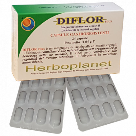 Comprar DIFLOR PLUS 24 CAP HERBOPLANET online - Farmacia Coliseum
