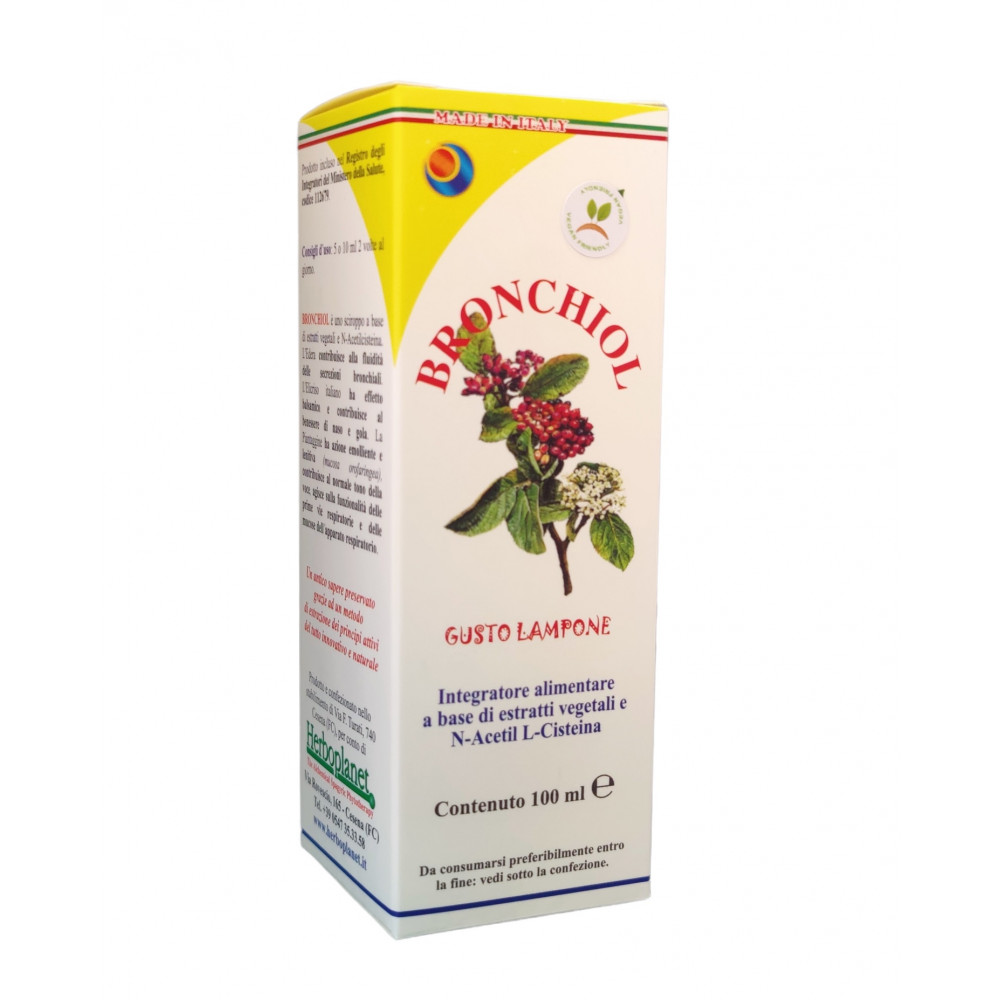 Comprar online BRONCHIOL JARABE 100 CC HERBOPLANET - Farmacia Coliseum