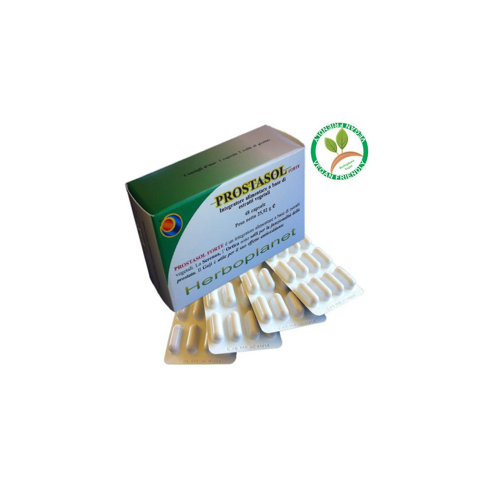 Comprar online PROSTASOL FORTE 48 CAP HERBOPLANET - Farmacia Coliseum