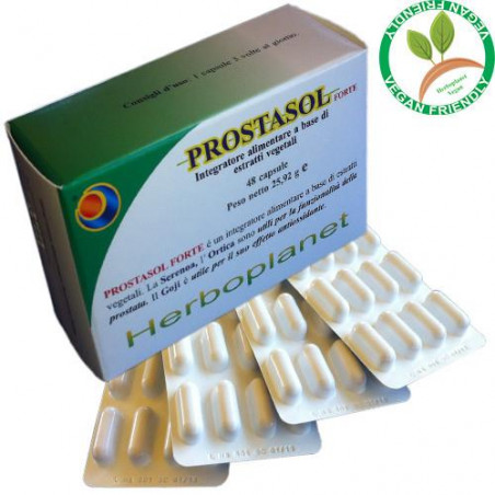 Comprar online PROSTASOL FORTE 48 CAP HERBOPLANET - Farmacia Coliseum